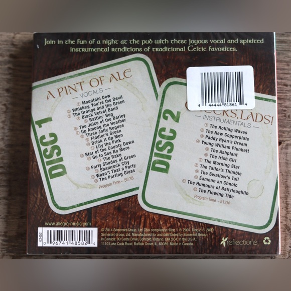 At The Pub, A Celtic Celebration, 2 CD Set, Factory Sealed - Picture 2 of 2